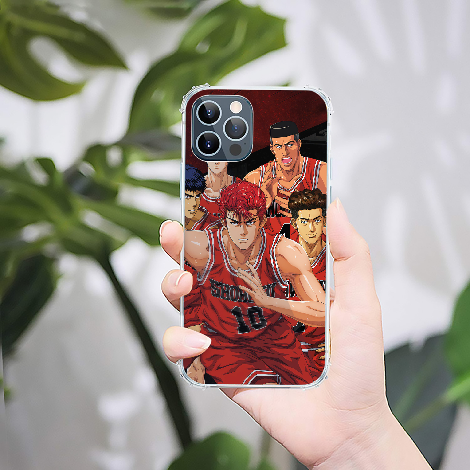 （画像用） SLAM DUNK／スラムダンク 【iPhone 12シリーズ対応】透明スマホケース（クリアソフトケース）